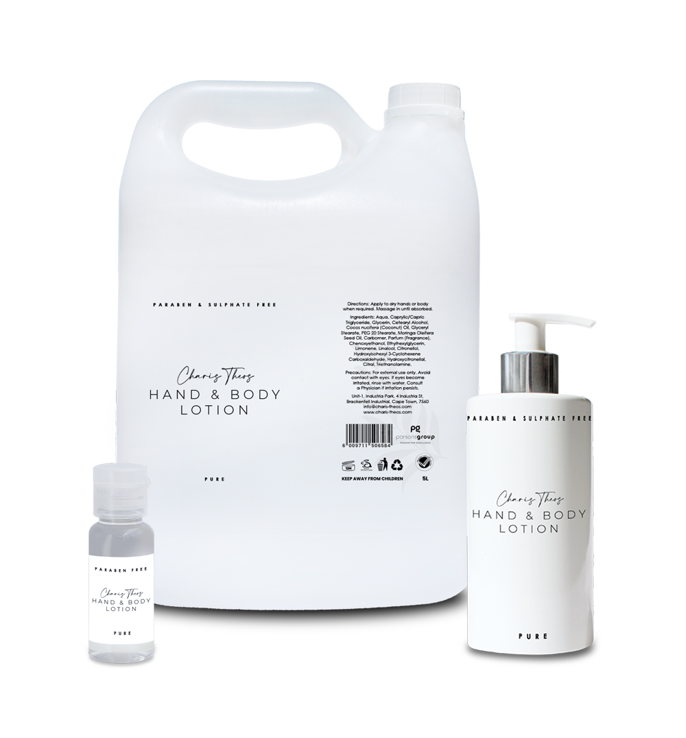 Charis Theos ™ - Amn - Body Lotion "Pure" - Lotion - 5ltr Can