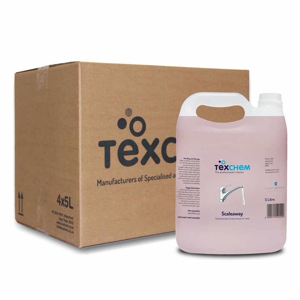 Texchem ™ - Ind - ScaleAway - Laundry Liquid - Box (4x5ltr)