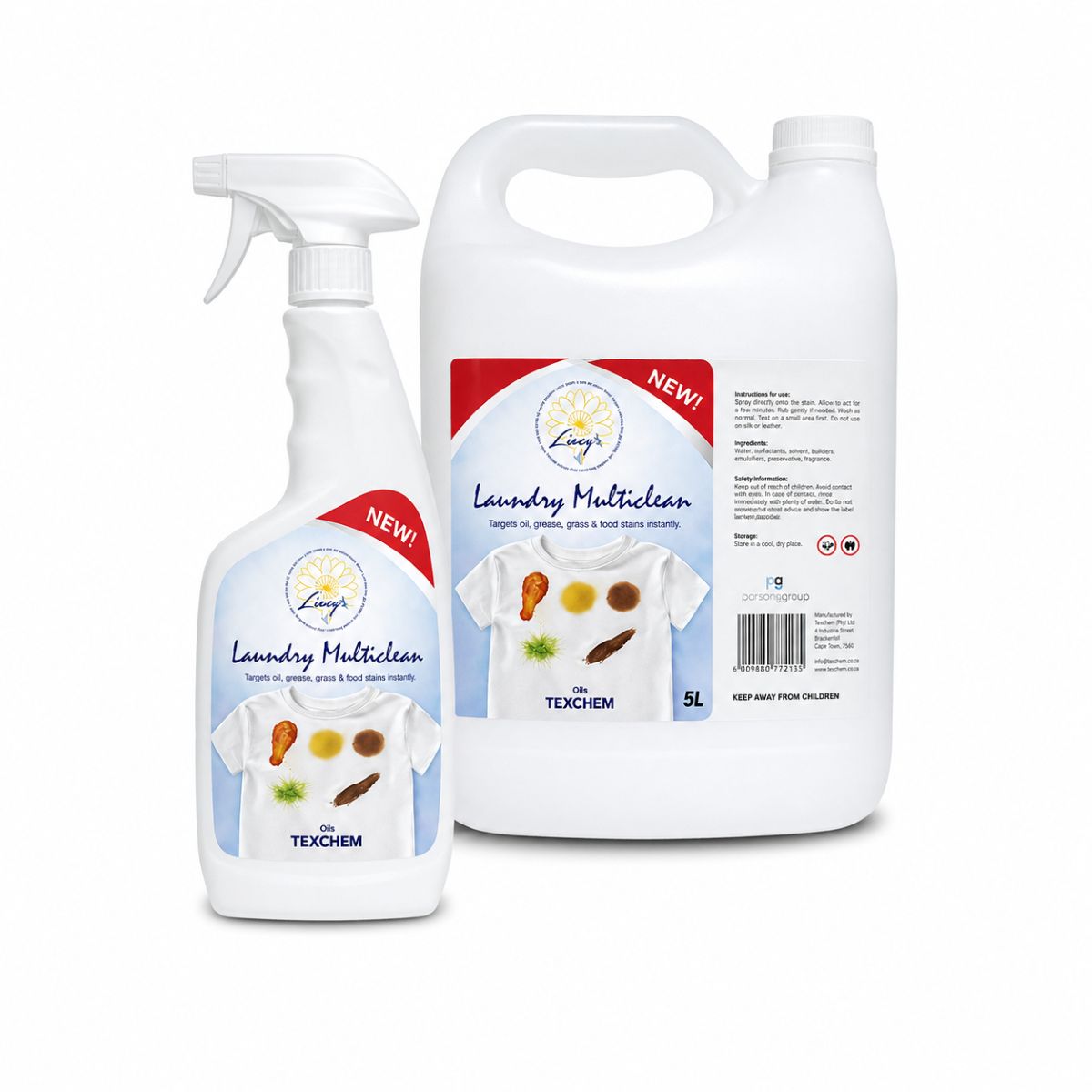 Lizzy's ™ - Lnd - Laundry Multiclean - Laundry Liquid - 750ml-Spray