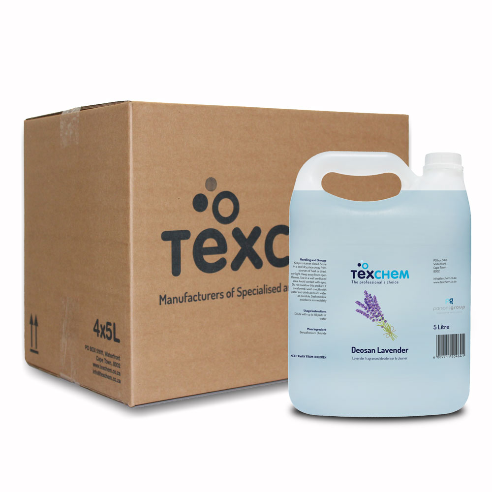 Texchem ™ - Jnt - Deosan (Lavender) - Laundry Liquid - Box (4x5ltr)