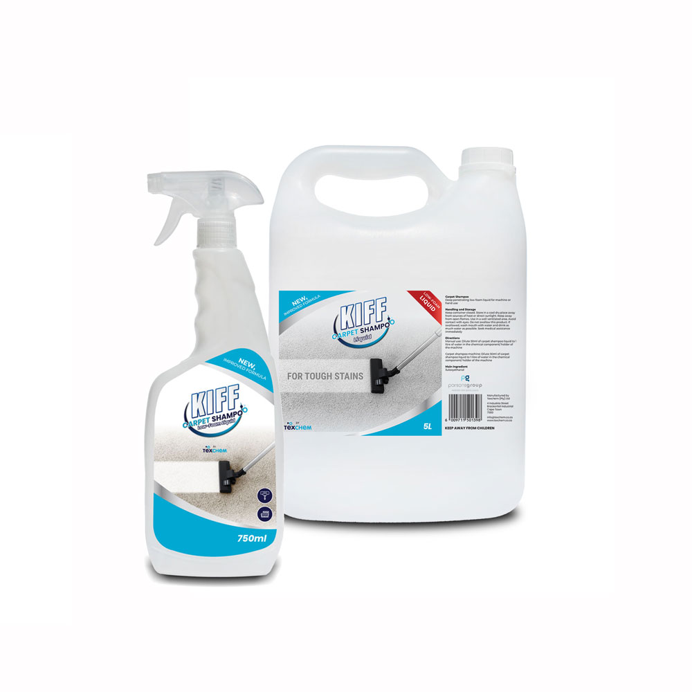 Kiff ™ - Flr - Carpet Shampoo Liquid - Laundry Liquid - Box (15x750ml)