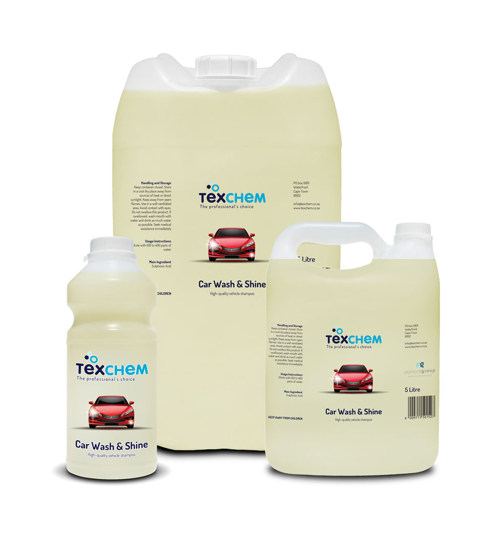 Texchem - Aut - Car Wash&Shine - Liquid - Box (4x5ltr)