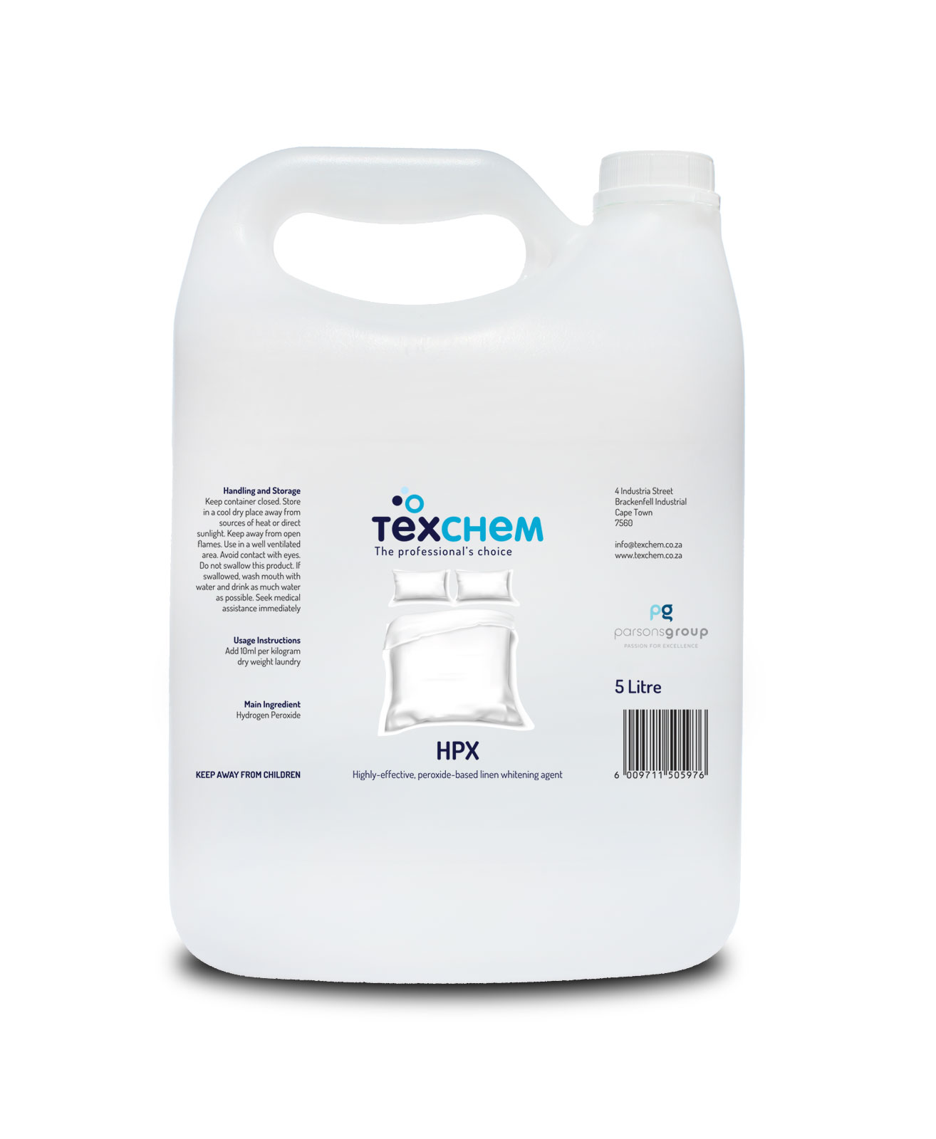 Texchem ™ - Lnd - Laundry Additive "HPX" - Laundry Liquid - 5ltr Can