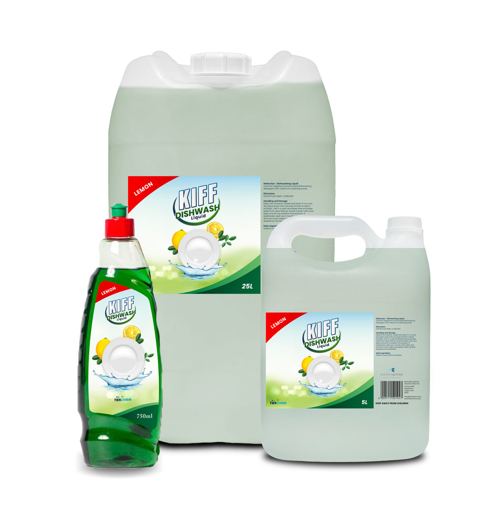 Kiff ™ - Jnt - Dishwash Liquid Lemon - Liquid - Box (4x5ltr)